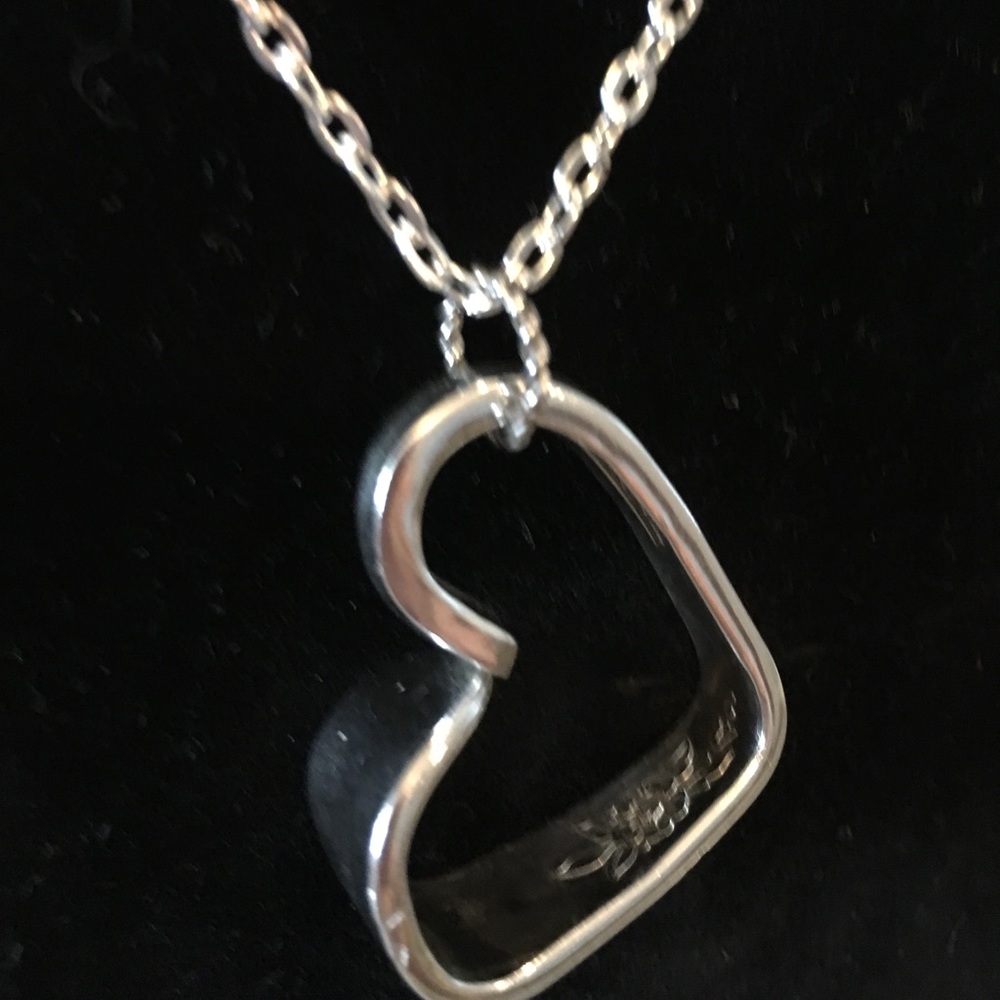 Vintage Flatware Heart Necklace